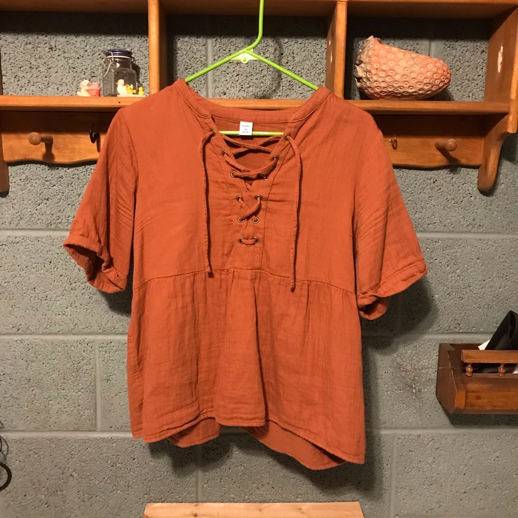 Rust Colored Top